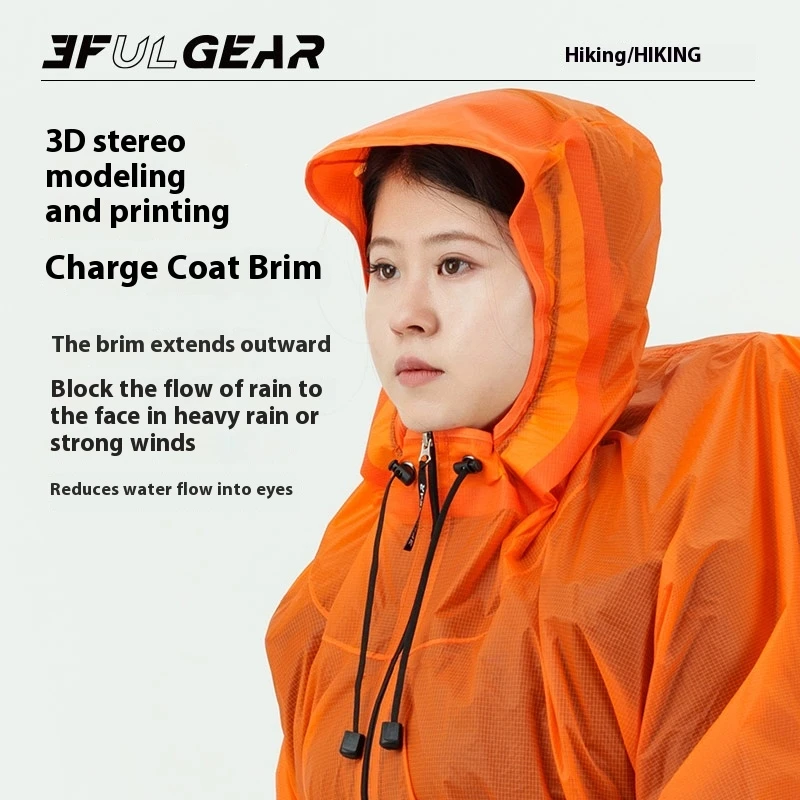 3F UL GEAR Impermeabile con ce - Summer Rain Clothing recensione e prezzo