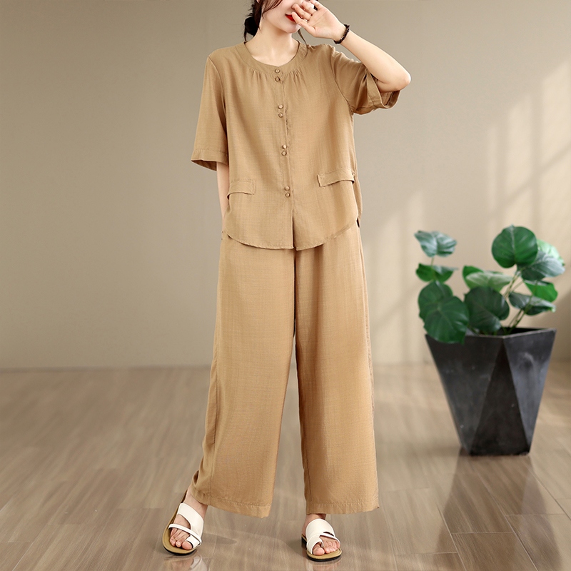 Nuovo Completo Estivo in Coton - Summer Clothing For Women Over 60 recensione e prezzo