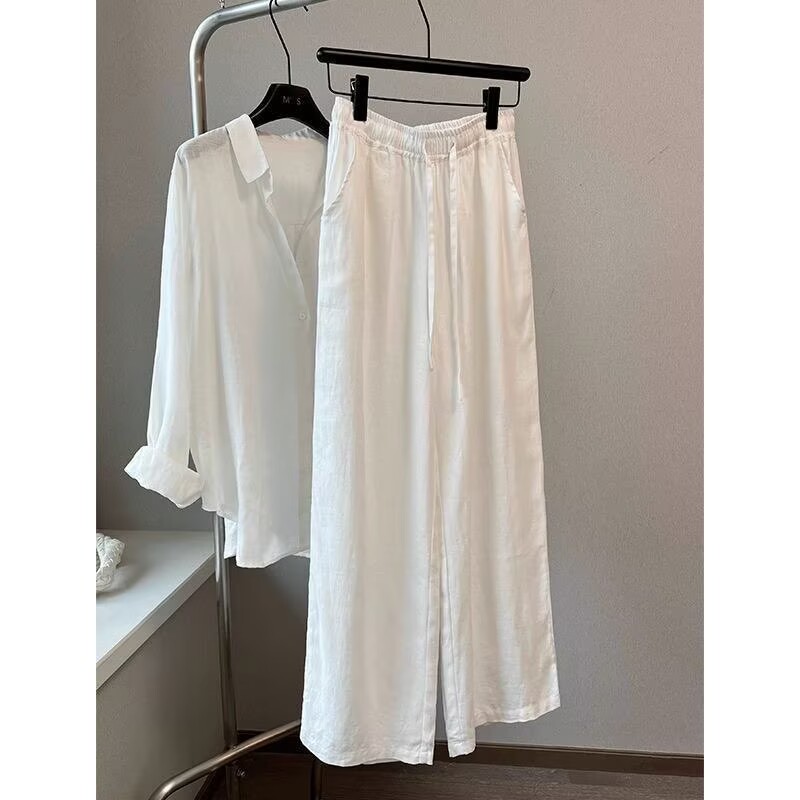 Set Coreano di Pantaloni Largh - Summer Clothing Linen recensione e prezzo