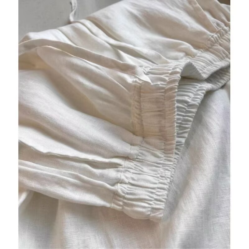 Set Coreano di Pantaloni Largh - Summer Clothing Linen recensione e prezzo
