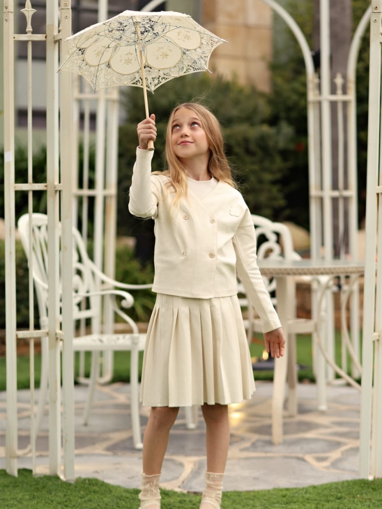 Gonna a pieghe moda tinta unit - Summer Clothing Boutiques recensione e prezzo