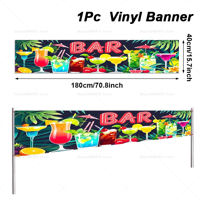 Banner hawaiano per feste sul  - Summer Clothing Banner recensione e prezzo