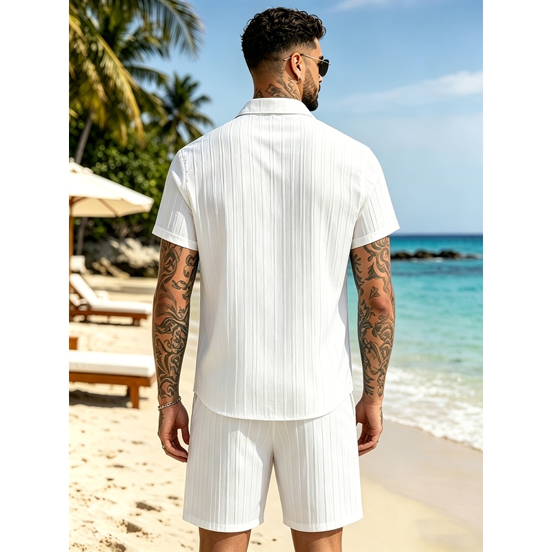 Completo casual estivo da uomo - Summer Clothing Sets Men recensione e prezzo