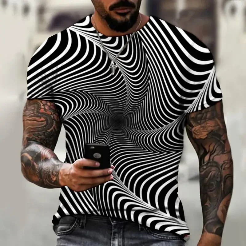 T-shirt da uomo stampata in 3D - Summer Clothing Affordable recensione e prezzo
