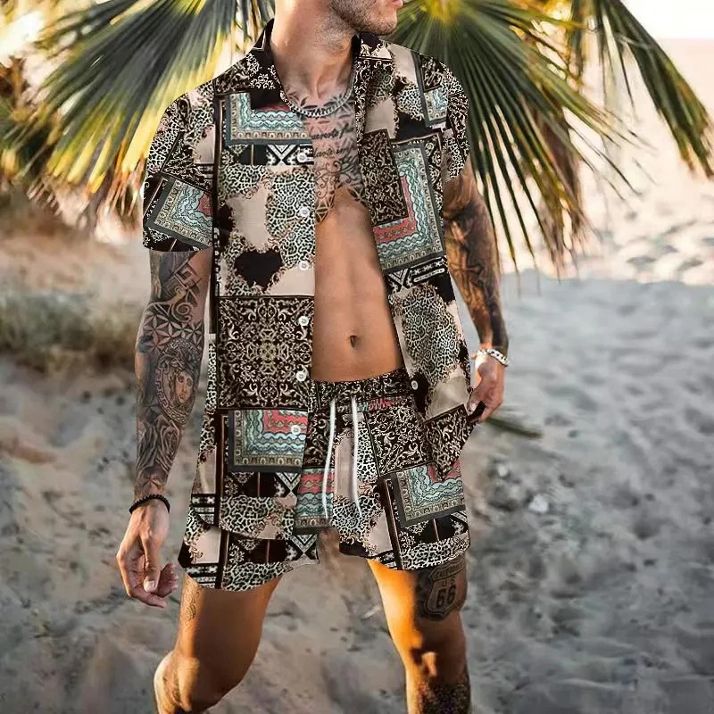 Set Estivo Raffinato da Uomo:  - Summer Clothing Sets Men recensione e prezzo