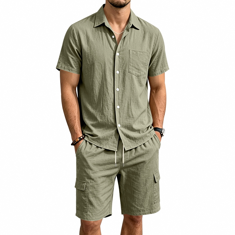 Completo Estivo da Uomo in Lin - Summer Clothing Linen recensione e prezzo