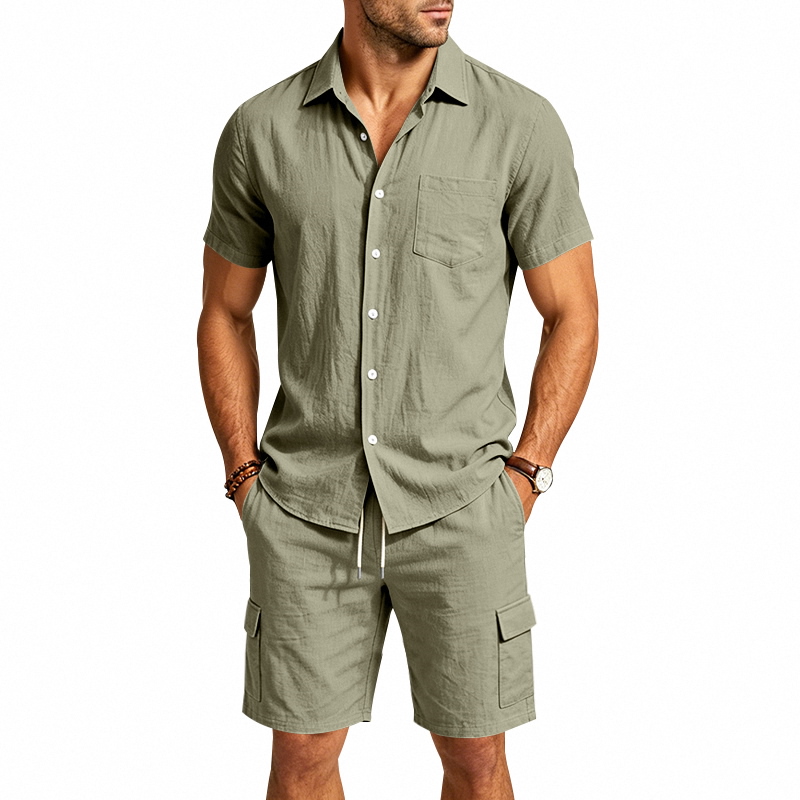 Completo Estivo da Uomo in Lin - Summer Clothing Linen recensione e prezzo