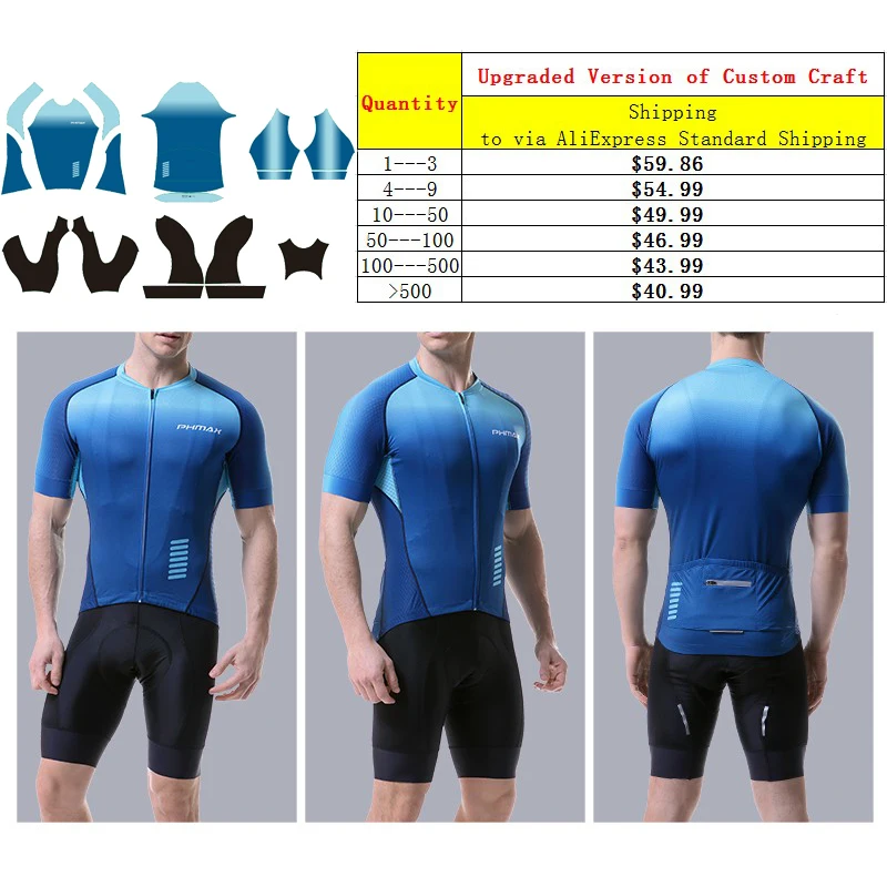 Maglie da ciclismo personalizz - Summer Clothing Affordable recensione e prezzo